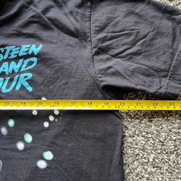 Bruce Springsteen American Apparel Tee Mens L Black River Tour 2016 Shirt - Picture 6 of 7